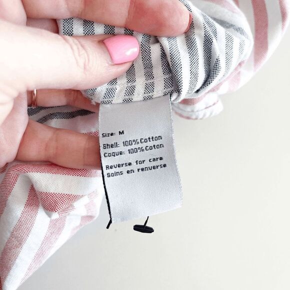 Paisley & Gray Mens Casual Button Down Shirt Slim Fit Pink Gray Medium - Picture 3 of 7